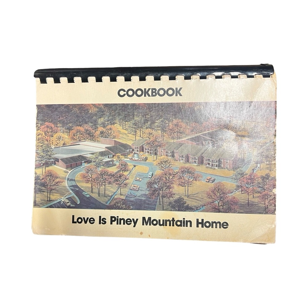 Love Is Piney Mountain Home Cookbook Fayetteville PA‎ Community Recipes Vintage